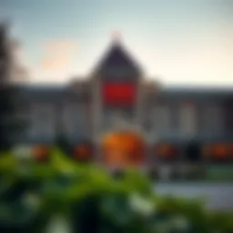 Exterior view of Mole Lake Casino Hotel showcasing its architecture