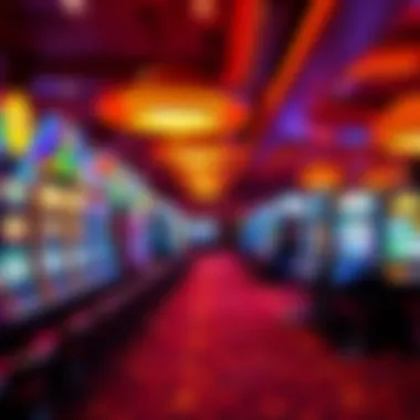 Exciting Gaming Experience at Mole Lake Casino Hotel Vibrant gaming floor at Mole Lake Casino Hotel filled with gaming options