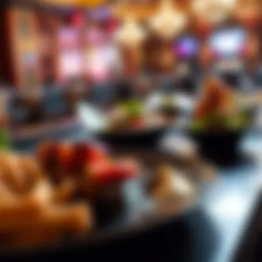 Delicious Culinary Offerings at Monarch Casino A selection of gourmet dishes available at the casino's dining options