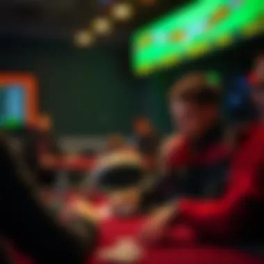 A gambler analyzing statistics for boxing