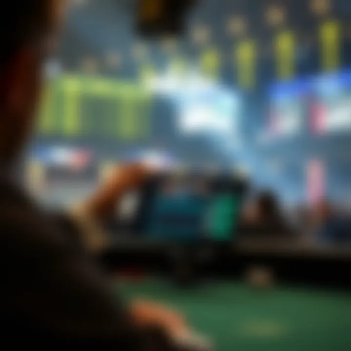 Technology in online betting platform interface