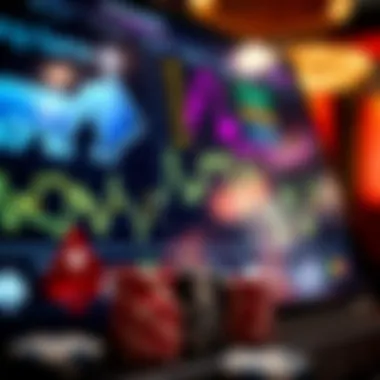 A close-up of poker game analytics on a screen reflecting player statistics