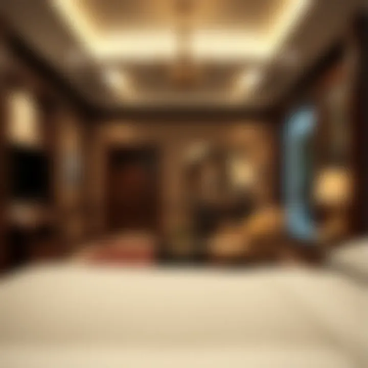 Luxurious Accommodations at New Pioneer Luxurious guest room inside New Pioneer Hotel highlighting comfort and elegance