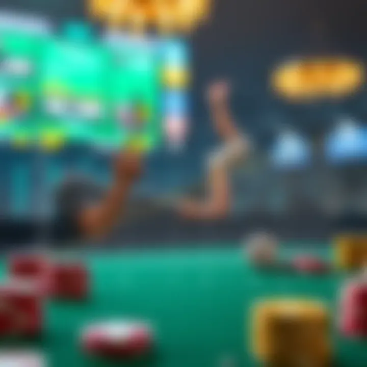 Graph showcasing NFL betting market dynamics