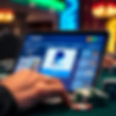 Digital wallet interface showcasing PayPal features