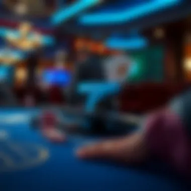 A secure online gambling setup with PayPal logo