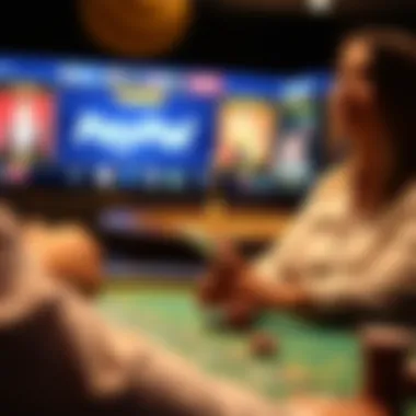 User-friendly casino website integrating PayPal