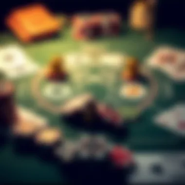 Decoding Poker Strategies An intricate poker strategy diagram illustrating key tactics and moves.