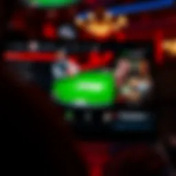 Screenshot of PokerStars client interface showcasing features