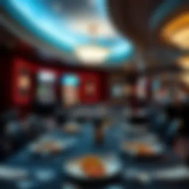 Diverse Culinary Offerings at Resorts World Casino NYC Dining area highlighting diverse culinary offerings available at the casino