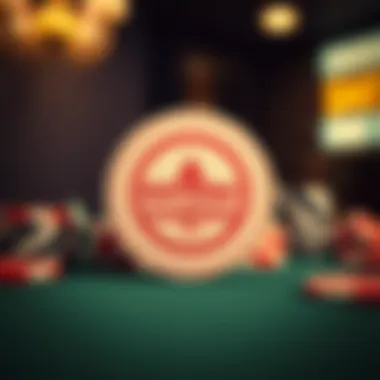 A responsible gaming symbol promoting safe play