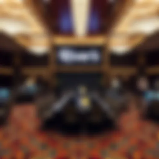 Overview of Rivers Casino Lobby