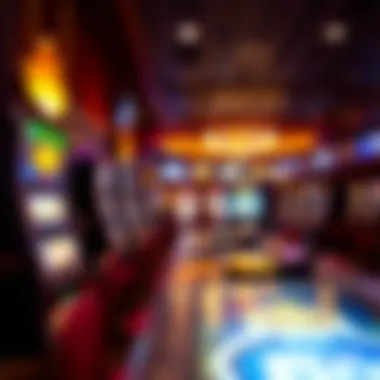 Gaming floor showcasing slot machines