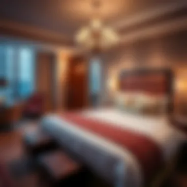 Luxurious guest room at Seneca Hotel highlighting stylish decor