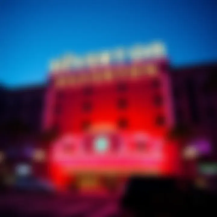 The Stunning Facade of Silverton Casino Exterior view of Silverton Casino showcasing its vibrant architecture