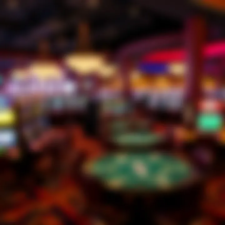 Diverse Gaming Experience at Silverton Casino Interior gaming area filled with modern slot machines and traditional tables