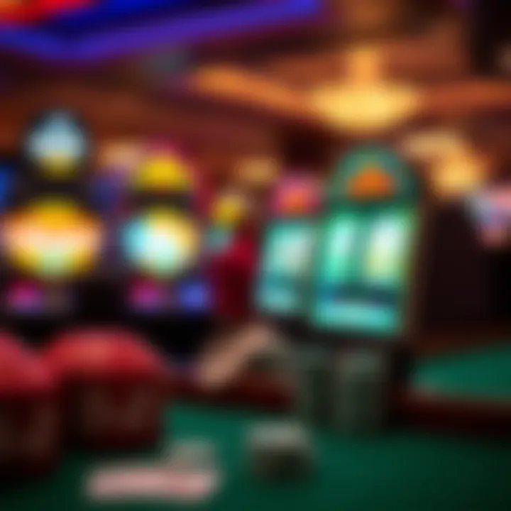 The Psychology of Betting in Slots Illustration of betting psychology in slot gaming