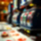 Insightful visual representation of slot machine mechanics