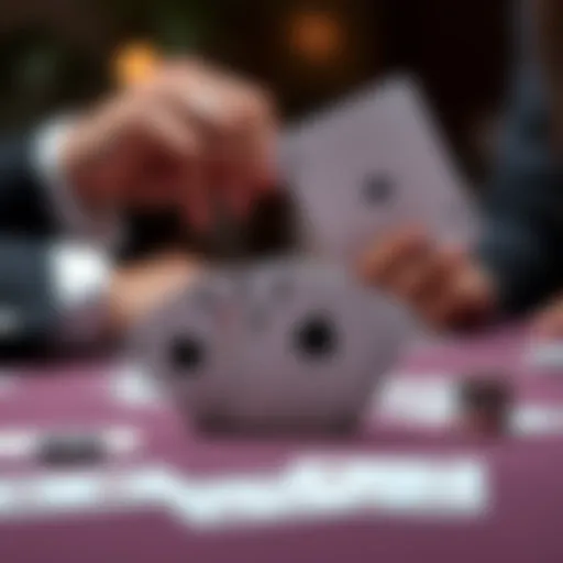 Strategic card arrangement in a Spades game with partners