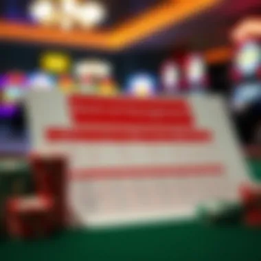 A well-organized bankroll management chart.