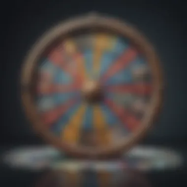 Visual representation of betting strategies for Wheel of Fortune