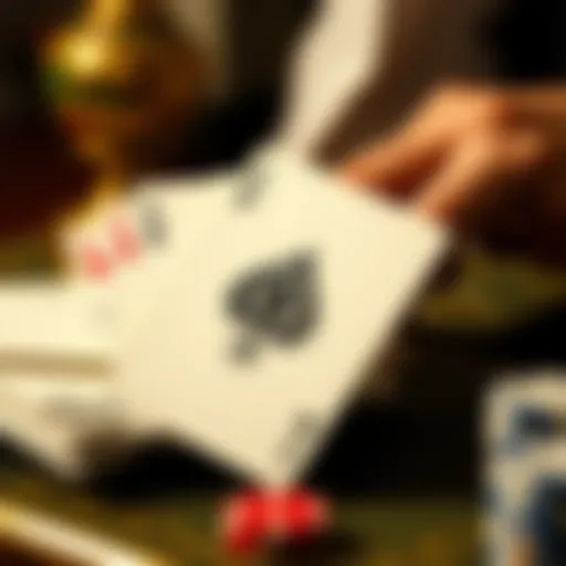 Historical representation of the Ace of Cards