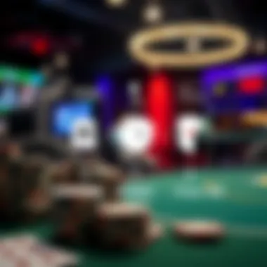 Technological Defenses Against Cheating An illustration showing various technologies combating online poker cheating