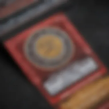 Revealing a Prize on a Scratch-Off Ticket A close-up of a scratch-off ticket revealing a prize