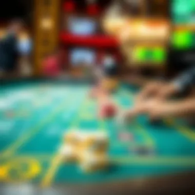 Real vs Online Craps Gameplay Analysis Comparison of real craps table and online gameplay