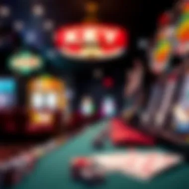 A visual representation of gaming regulations affecting cash and slot machines