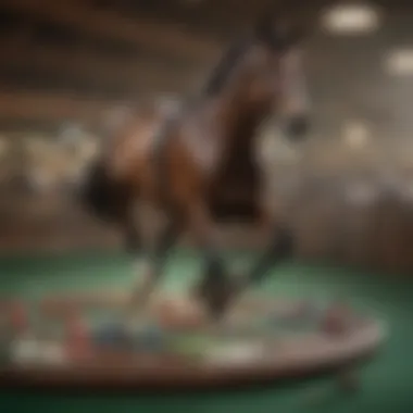 An infographic illustrating various types of horse bets