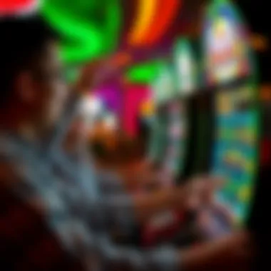 Players Immersed in Video Slot Action Exciting player engagement with video slots